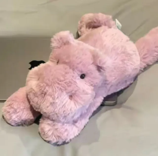 Jellycat Hippo Plush Soft Pink