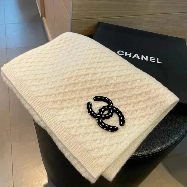 Chanel scarves ties