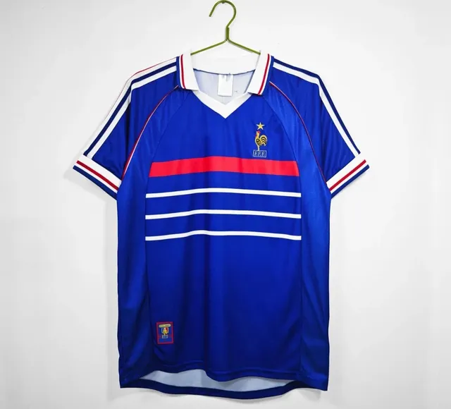 Adidas × France National Team France Home Jersey 1998 World Cup