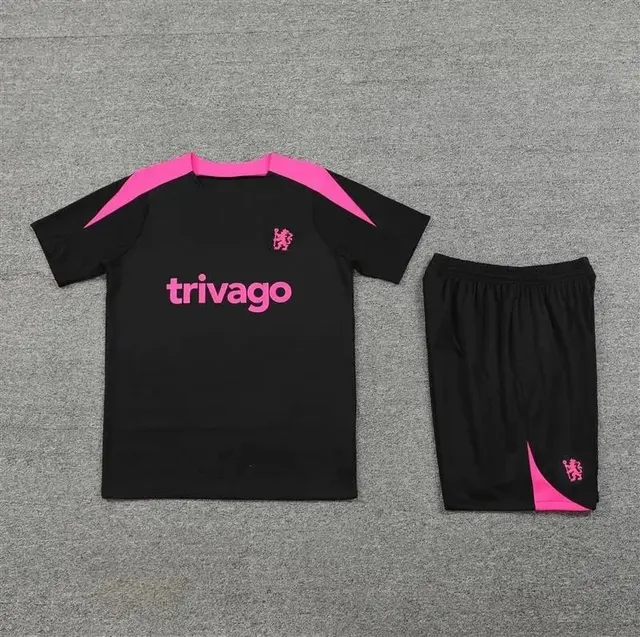 Chelsea Training Set Black Pink
