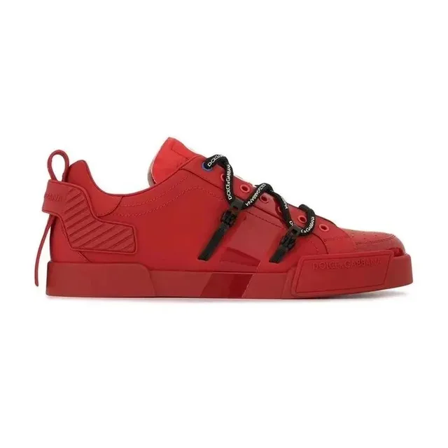 Dolce & Gabbana Sneaker Red with Black Straps