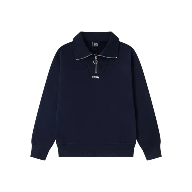Stüssy Half-Zip Sweatshirt Navy