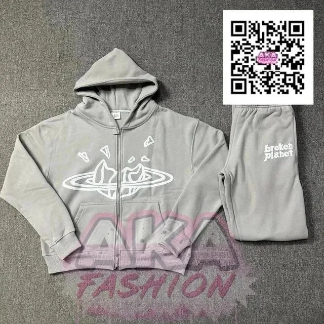 Broken Planet Hoodie and Joggers Set Planet Logo