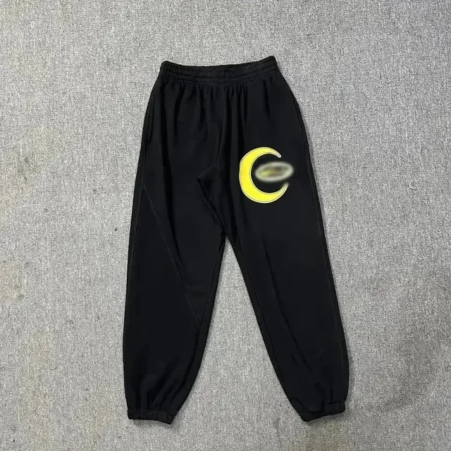 Jogger Pants Crescent Moon Graphic
