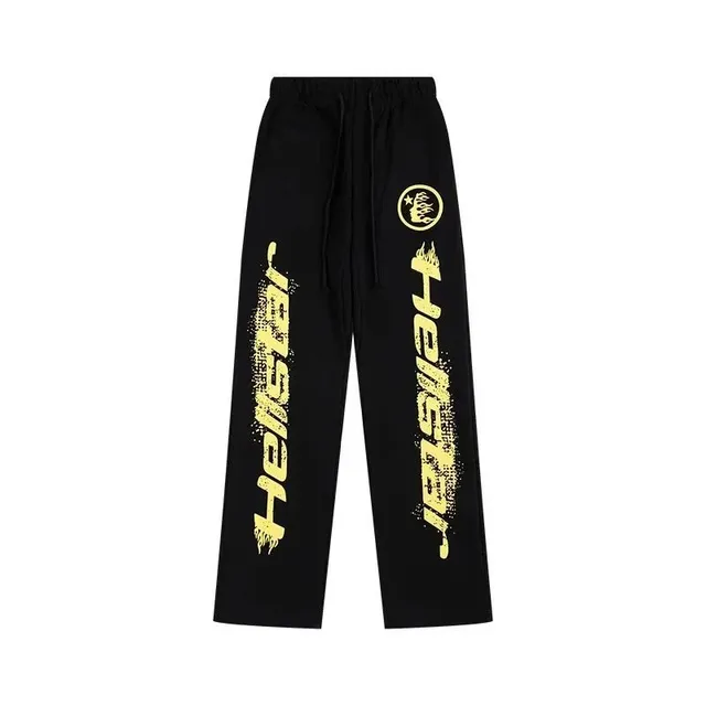 Hellstar Logo Joggers Flame Logo