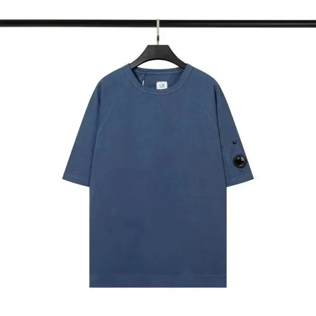 C.P. Company Crewneck Tee Logo Patch Sleeve