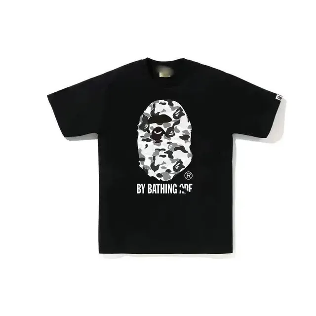 BAPE Shark Tee Camouflage Ape Head