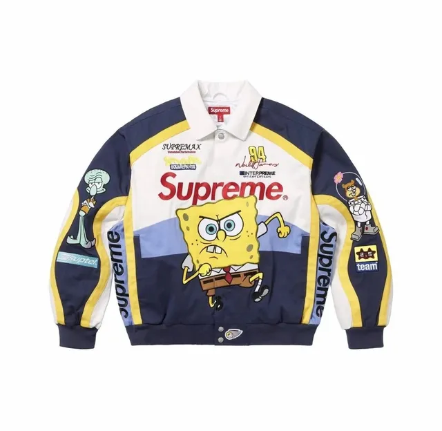 Supreme SpongeBob Racing Jacket SpongeBob SquarePants