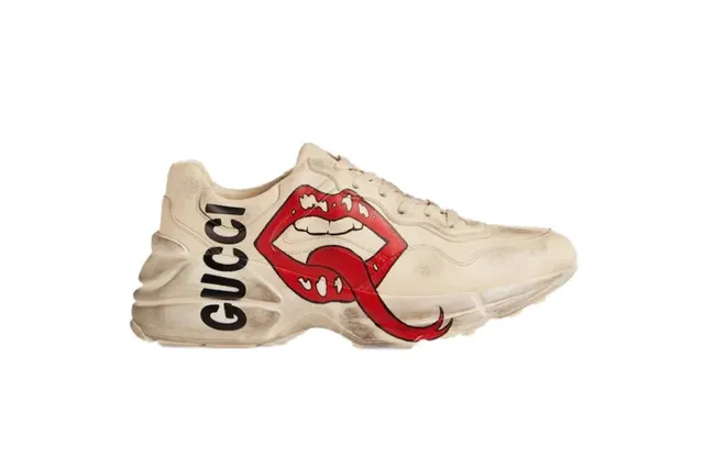 Gucci Rhyton Lips Print