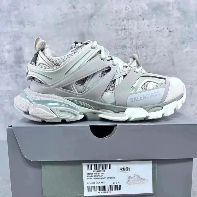 Balenciaga Triple S Bicolor Mesh/Not Washed