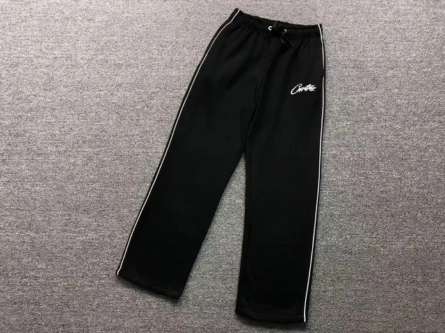 Corteiz Track Pants White Stripe