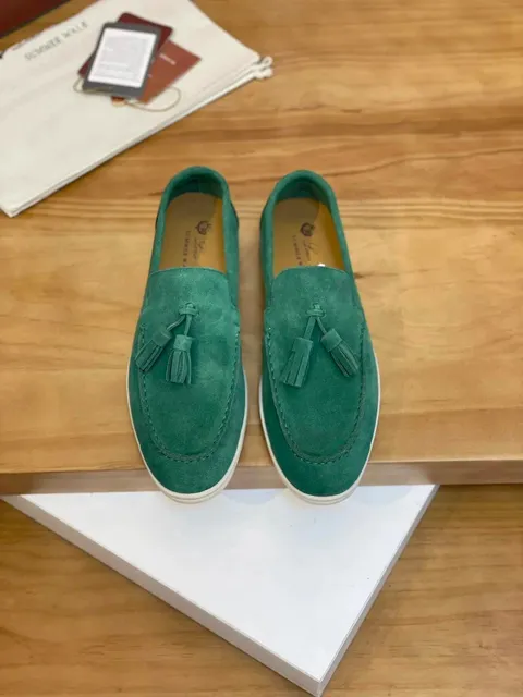 Loro Piana Tassel Loafer Suede