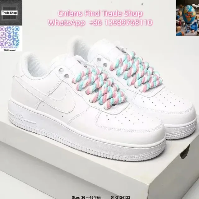 Nike Air Force 1 Low Cotton Candy Laces