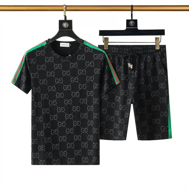Gucci GG Print Set Web Stripe