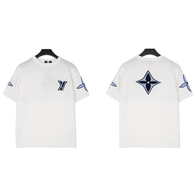 Louis Vuitton T-Shirt LV and Monogram Flower Embroidery
