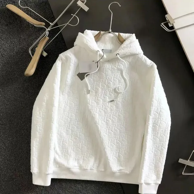 Dior Obliteration Hoodie Embossed CD Logo