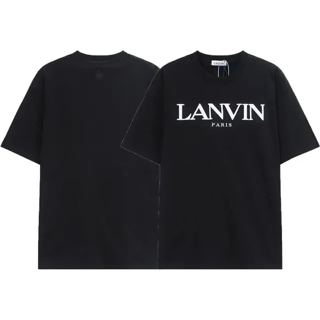 Lanvin Logo T-Shirt Paris Print