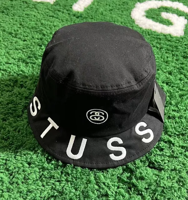 Stüssy Bucket Hat Logo Embroidery