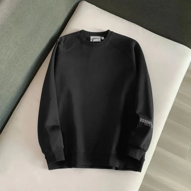 Fear of God Essentials Crewneck Sweatshirt Essentials Logo Sleeve