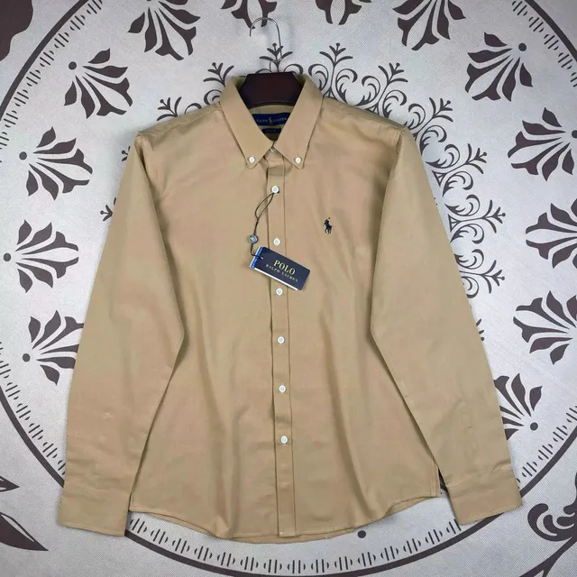 Polo Ralph Lauren Classic Fit Oxford Shirt Khaki