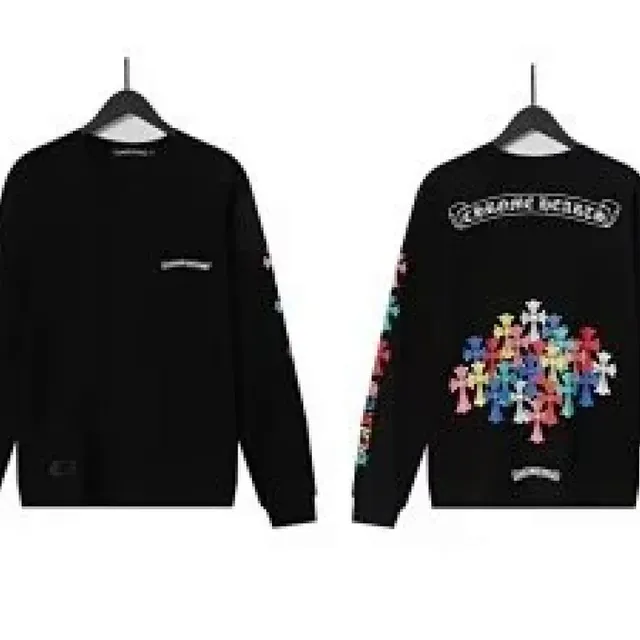 Chrome Hearts Crewneck Sweatshirt Multi-Cross Print