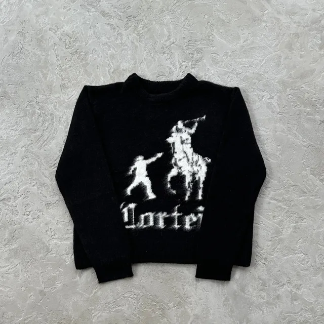 Polo Ralph Lauren Knit Sweater Corteiz x Polo Bear Graphic