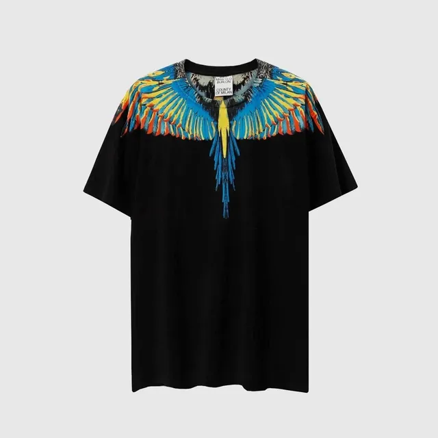 Marcelo Burlon Wings T-Shirt Parrot Wings Print