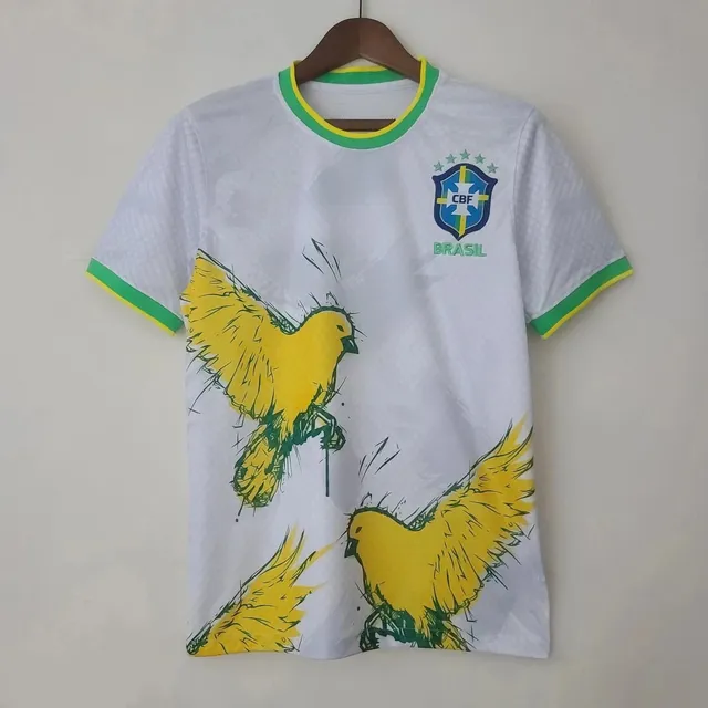 Nike Brazil National Team Jersey Canary Bird Graphic