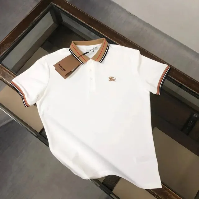 Burberry Polo Shirt Equestrian Knight Logo