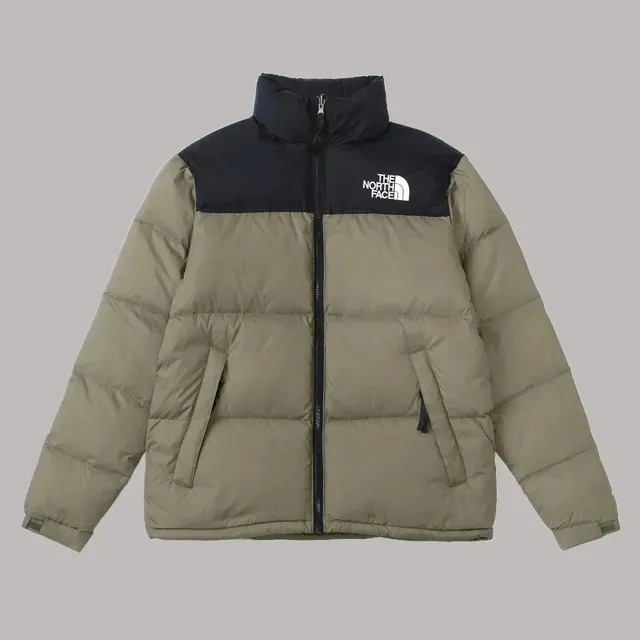 The North Face Nuptse Jacket Olive Green/Black