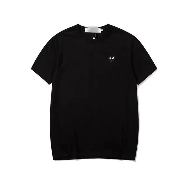 Comme des Garçons Heart Logo Tee Black
