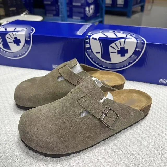 Birkenstock Boston Clog Suede