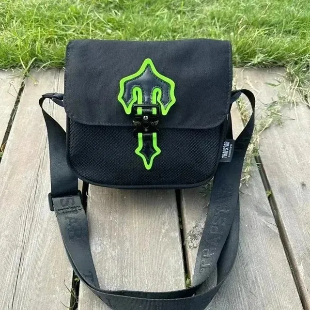 Trapstar Crossbody Bag Neon Green Logo
