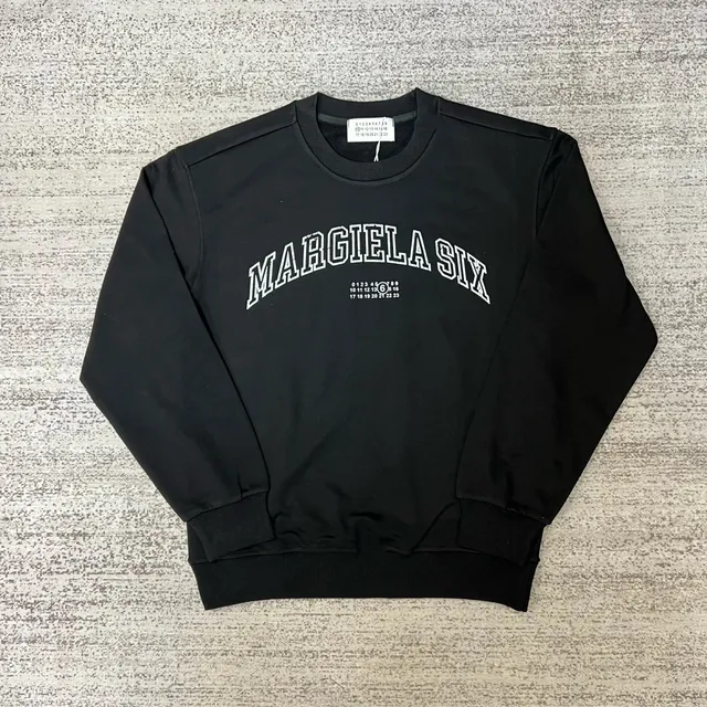 Maison Margiela Crewneck Sweatshirt Margiela Six Arch Logo