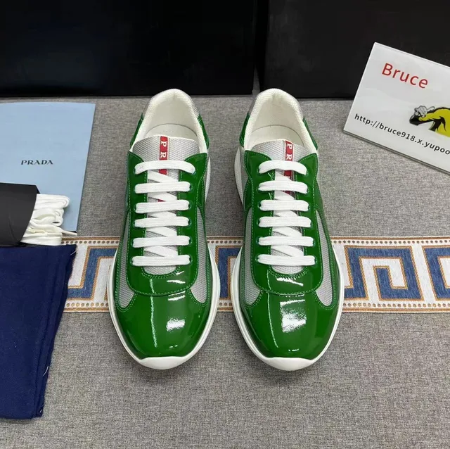 Prada Linea Rossa Glossy Green