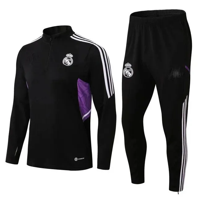 Adidas Training Set Real Madrid Black Purple