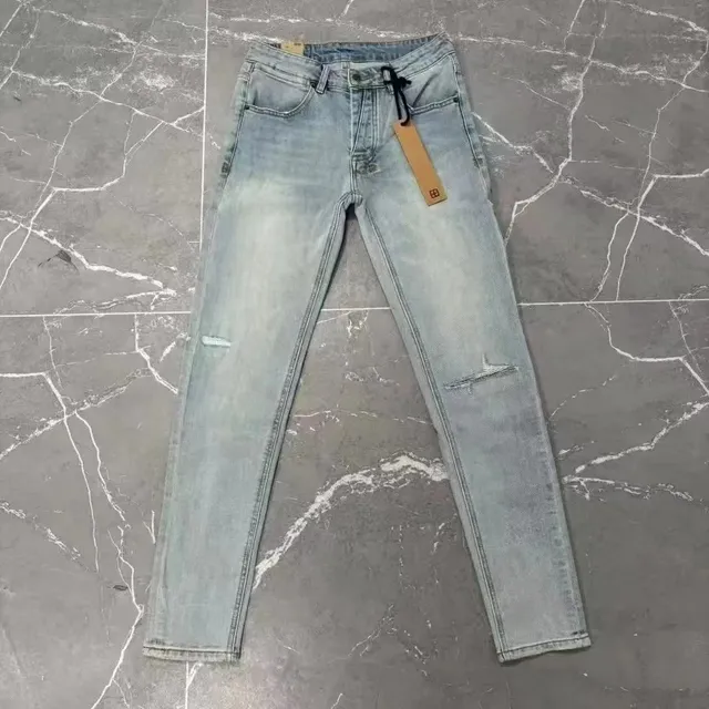 Levi's 501 Skinny Light Wash Distressed