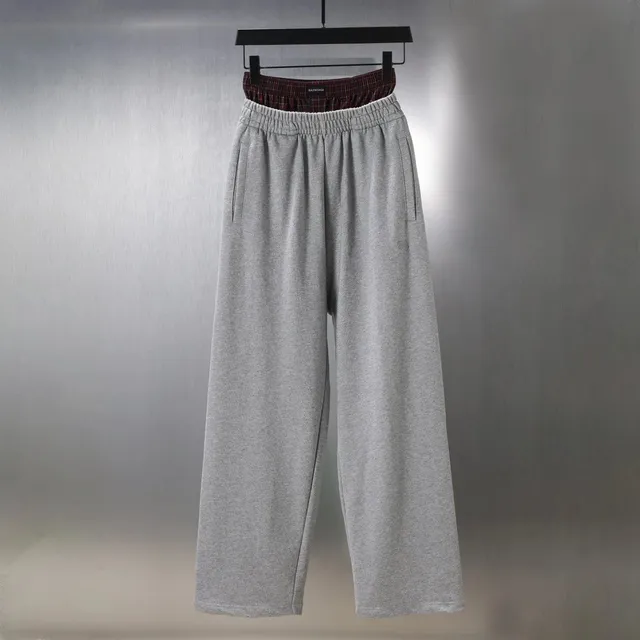 Balenciaga Track Pants Heather Grey