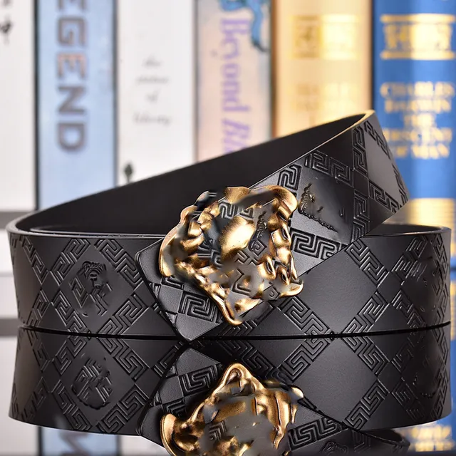 5 # antique copper buckle+antique Medusa black