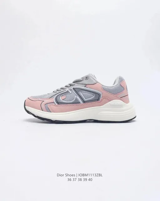 Dior B23 Low Pink Grey
