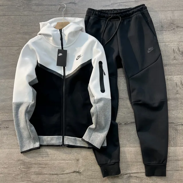 Nike Tech Fleece Hoodie and Joggers Colorblock