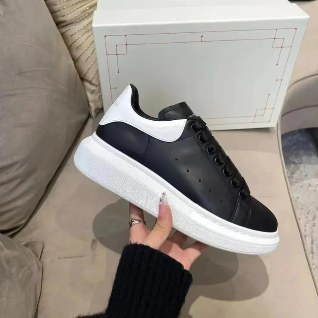 Alexander McQueen Oversized Sneaker Black and White
