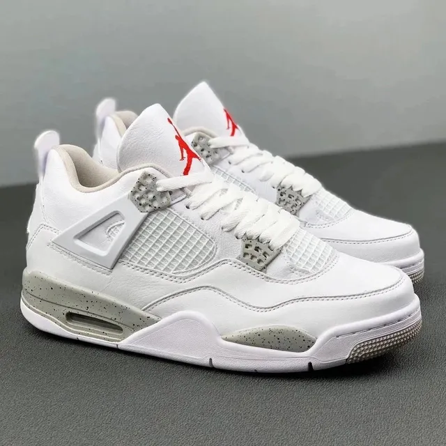 Air Jordan 4 White Cement