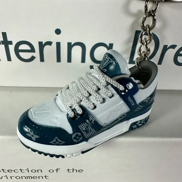 Louis Vuitton Sneaker Keychain Monogram Canvas