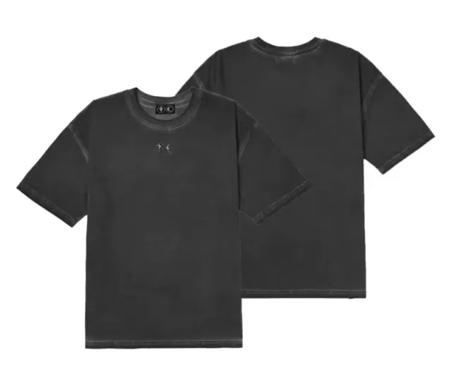 Chrome Hearts Short-Sleeve T-Shirt Washed Black