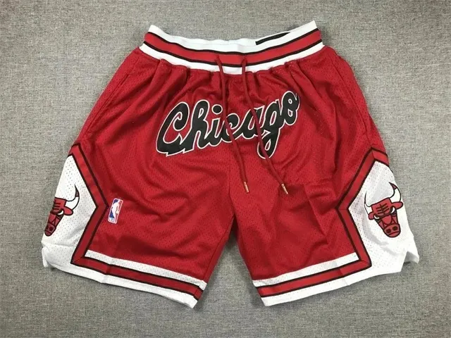 NBA Chicago Bulls Mesh Shorts Team Logo Edition
