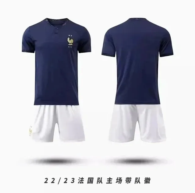 Adidas × France National Team France Home Kit 2022/23