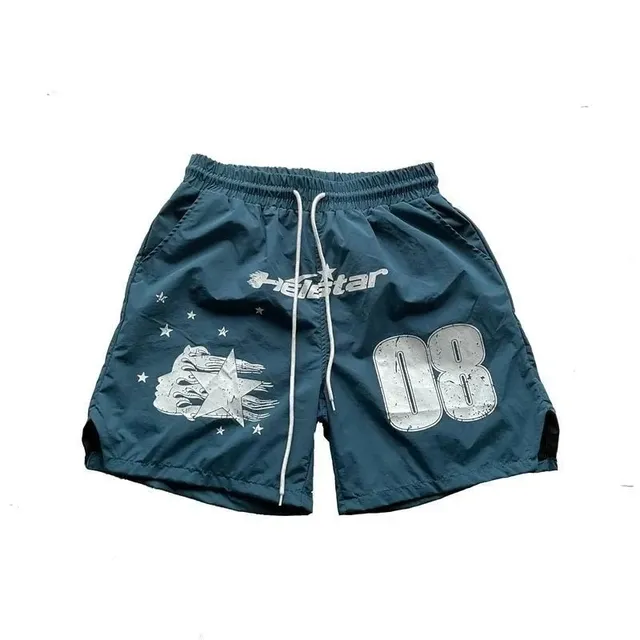 Hellstar Star Print Shorts 08 Graphic