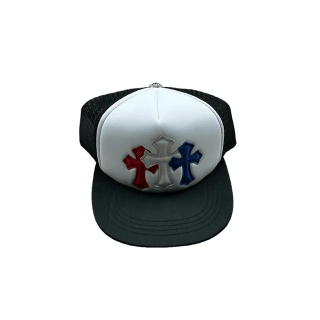 Chrome Hearts Trucker Hat Triple Cross