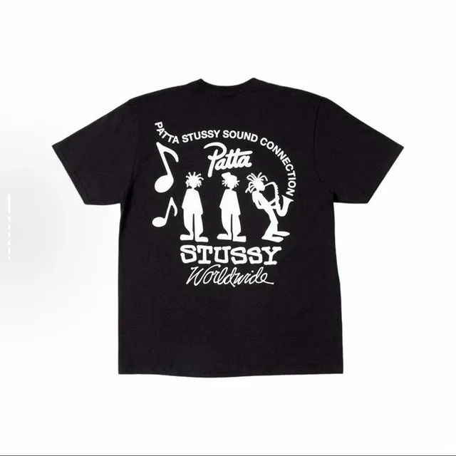 Stüssy Graphic T-Shirt Patta Stussy Sound Connection